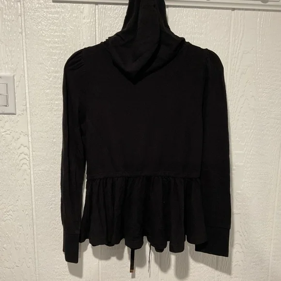 KATE SPADE RUFFLE HOODIE ( USED) ( MEDIUM) - Picture 3 of 3